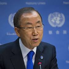 Ban Ki moon said that President Bashar Assad s regime has committed many crimes against humanity Ban Ki-moon said that President Bashar Assad&#39;s regime &#39;has ... - 429038_1