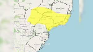Inmet emite alerta amarelo para tempestades com ventos de até 60 km/h em SP