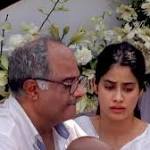 Opened bathroom door find Sridevi