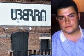 Thomas Kirwan was stabbed outside the Uberra club in Wolverhampton - thomas-kirwan-Uberra