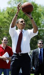 Image result for picture of obama playing basketball