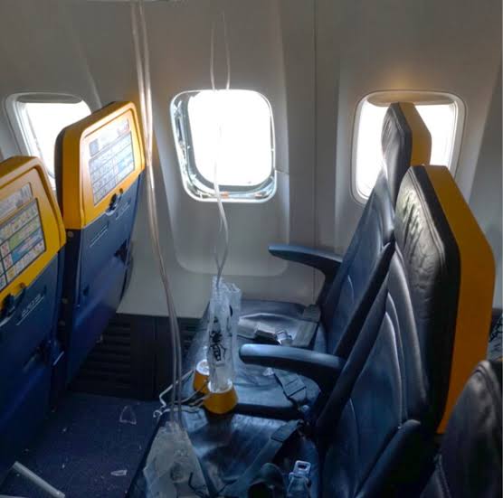 NTSB says broken engine parts shattered Ryanair window that sucked man's head; bird strike evidence found, plane lacked FAA-mandated fixes