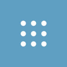 square image with nine dots