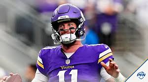 Carson Wentz during his time with the Minnesota Vikings
