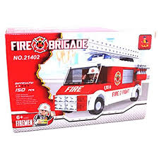 Resultat d'imatges de IMITACION LEGO CAMION DE BOMBEROS