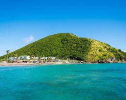 Image of beautiful beach in St. Kitts