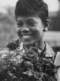 Wilma Rudolph in Homecoming Parade after Her Win of 3 Gold Medals in Rome ...