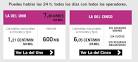 Tarifas de internet mvil en prepago