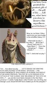 Jar Jar Binks Famous Quotes. QuotesGram via Relatably.com