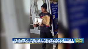 Police seek 3 suspects in Kailua-Kona motorcycle theft