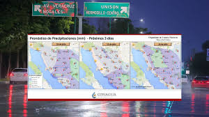Lluvias en Sonora: el monzón de verano trae altas probabilidades de precipitación esta semana