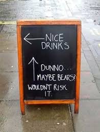 Funny Bar Signs on Pinterest | Bartender Funny, Beer Drinking ... via Relatably.com