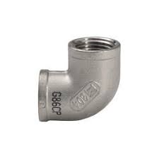 1/2" FIP Stainless Steel Pipe 90-Degree Elbow at Menards®
