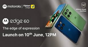 motorola edge 60 to launch in India on June 10th