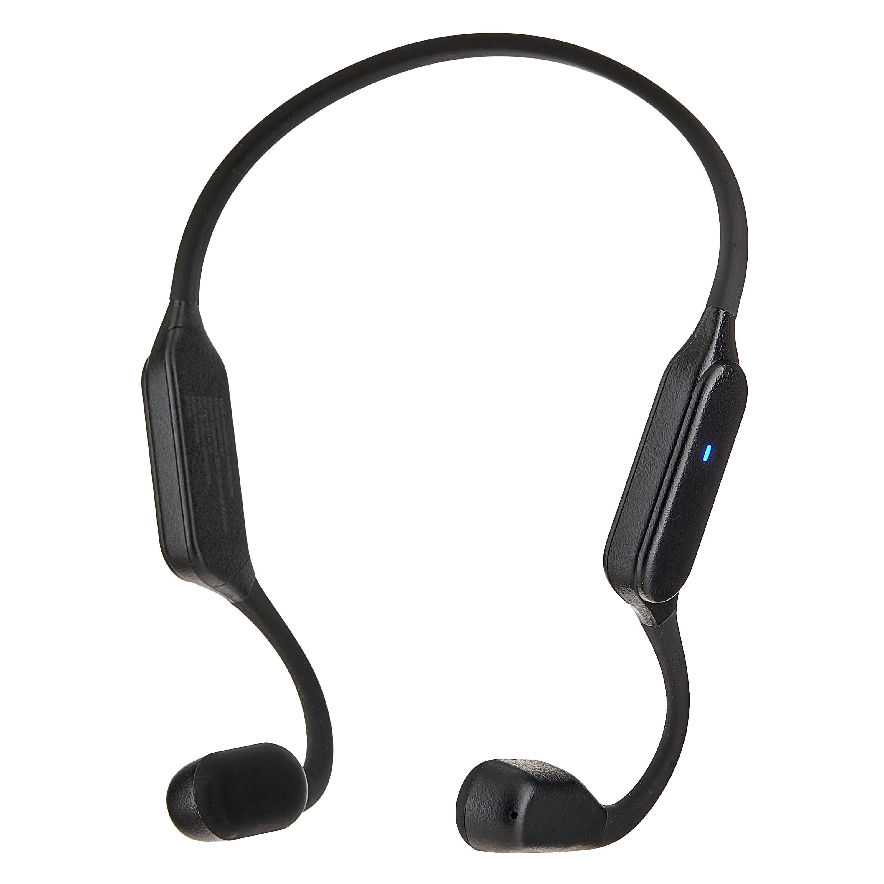 Onn Wireless Bone Conduction Headphones with Storage Pouch