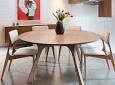 Round seater dining table