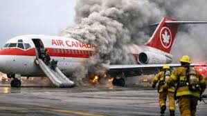 Air Canada Flight 797 landed with a hidden fire onboard then the cabin exploded into flames