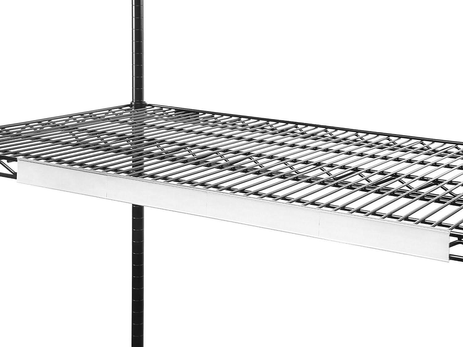 ULINE Standard Wire Shelving Label Holders with Inserts