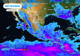 Llega la onda tropical 29 a generar tormentas intensas en México en el transcurso de este miércoles 19 de agosto