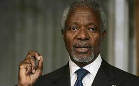 Few diplomats in the international arena have as much experience in dealing with dictators as Kofi Annan, the Ghanaian statesman appointed as special envoy ... - _Kofi-Annan_2149424b