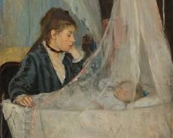 Image of Berthe Morisot, The Cradle (1872)