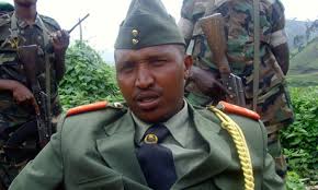 Bosco Ntaganda, who handed himself in to the US embassy in Kigali, addresses a news conference in January 2009.