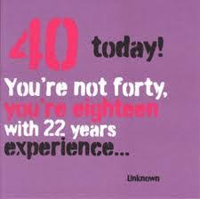 Funny 40th Birthday Quotes For Women. QuotesGram via Relatably.com