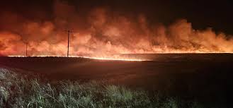 Brush fire near S Olympia St forces evacuations in south Kennewick