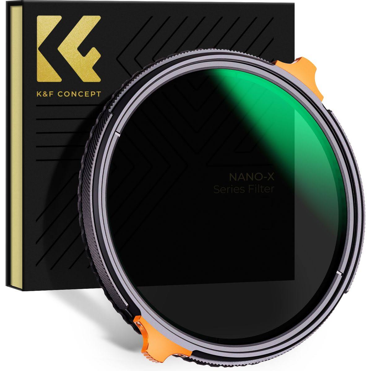 K&F Concept Nano-X Series 2-in-1 Variable ND & CPL Filter kf01