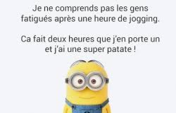 Résultat de recherche d'images pour "citation drole avec les minion"