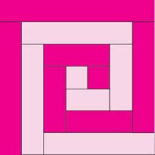 Image result for log cabin quilt block how to