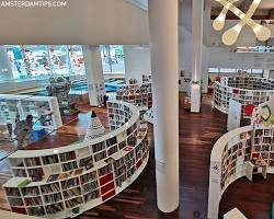 Image of OBA Central Library in Amsterdam