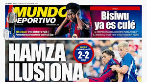 Portada de Mundo Deportivo del sábado 1 de agosto de 2026