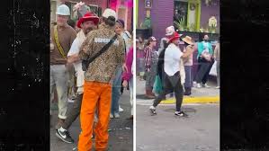 Shia LaBeouf Celebrates Lundi Gras in New Orleans