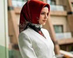 صورة لفة الحجاب التركي