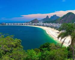 Imagem de Copacabana Beach and Ipanema Beach in Rio de Janeiro