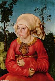 Ehefrau von Dr. Johann Stephan Reuss, öl von Lucas Cranach The ... - Lucas-Cranach-The-Elder-Wife-of-Dr.-Johann-Stephan-Reuss