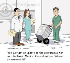 electronic medical records cartoons | EHR &amp; EMR Cartoons — HIPAA ... via Relatably.com