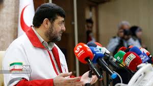 رئیس هلال احمر ایران: در جریان حمله به جلسه سران قوا موشک به نزدیکی ما اصابت کرد