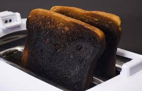 Image result for burned toast