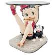 Betty Boop Side Table with Magazine Rack - Home Decor - dallas