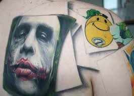 The Joker Photo Tattoo. View More: Joker Tattoos. Similar Posts. Animated Joker With Joker Card Tattoo On Half Sleeve &middot; Joker And the Joker Playcard Tattoo ... - the-joker-photo-tattoo