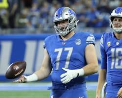 Image of Frank Ragnow, Detroit Lions, football player
