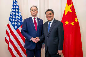 Senior U.S. and Chinese envoys to meet for showdown trade talks in London