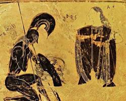 Image of Ares God of War Iliad classical art