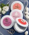 Personalized compact mirror favors