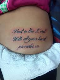 20 Inspiring Bible Verse Tattoos | Unique Tattoo Ideas via Relatably.com