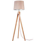 Wood Floor Lamps - m