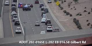 Mesa freeway reopens after rush-hour car crash