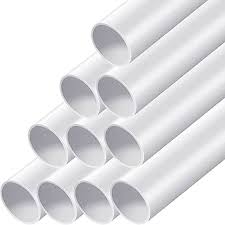 12 Pcs 1" PVC Pipe, Sch. 40 Furniture Grade 40'' DIY PVC ...